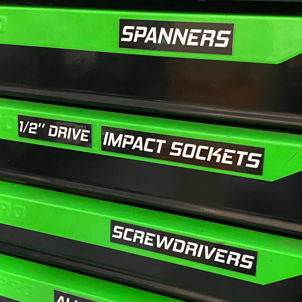 Magnetic Toolbox Labels - I Love Drift