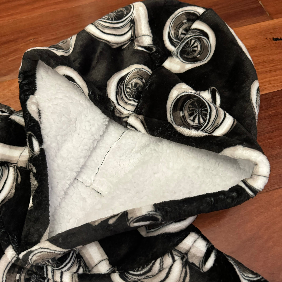 Sherpa Lined Blanket Hoodie