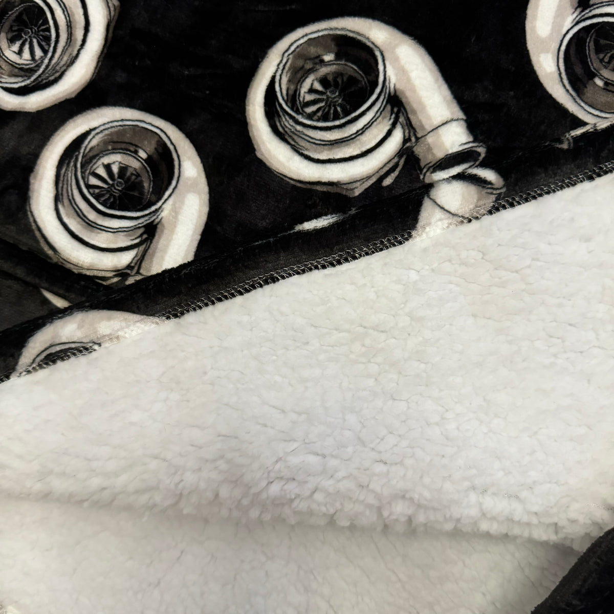 Sherpa Lined Blanket Hoodie