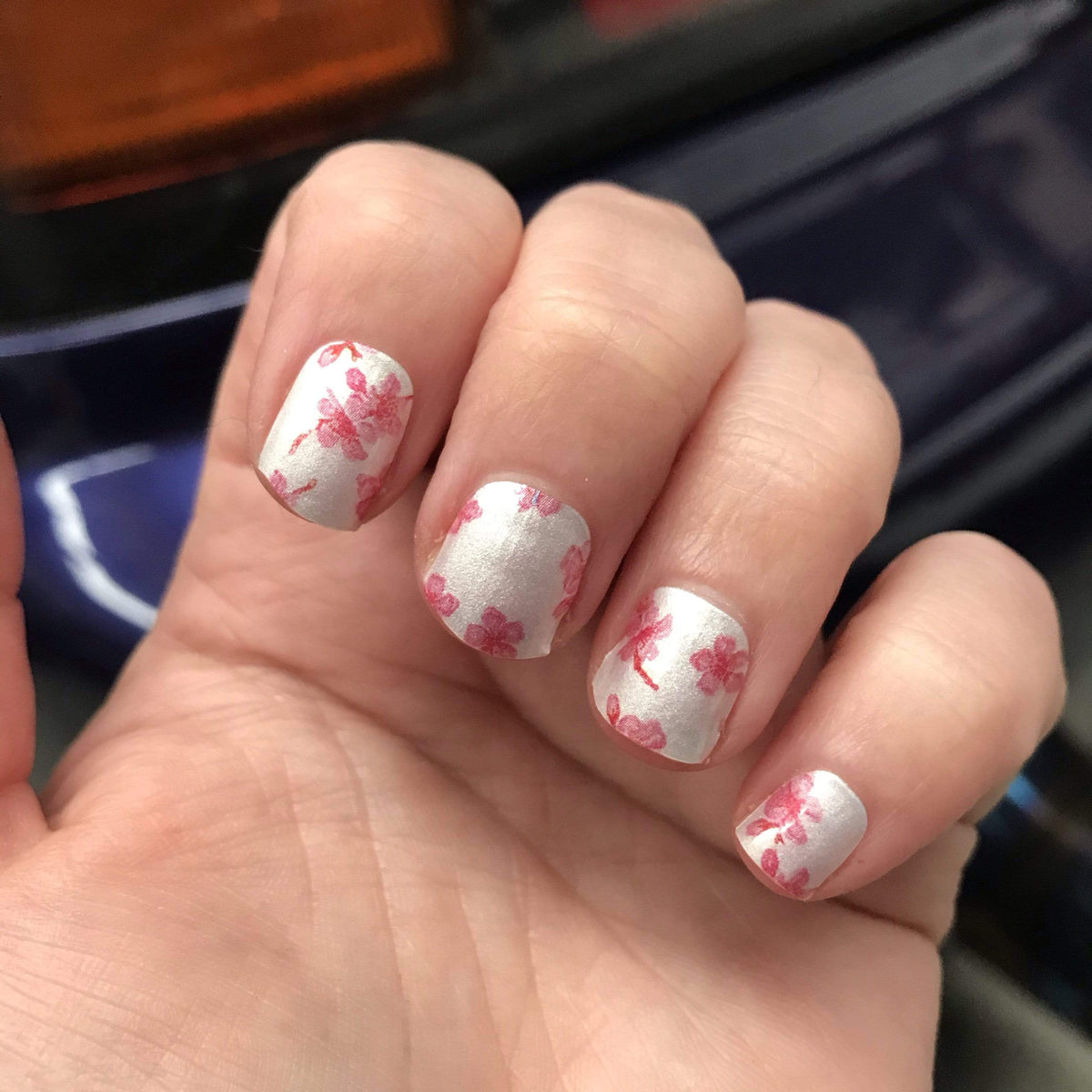 I Love Drift Clothing Cherry Blossom Nail Polish Strips