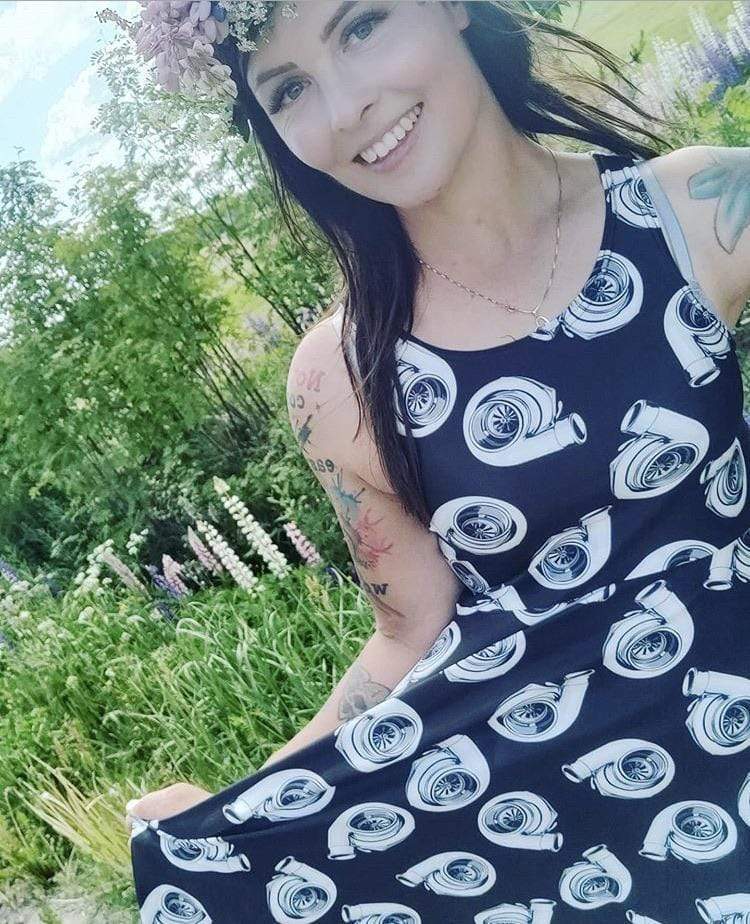 I Love Drift Clothing Turbo Dress